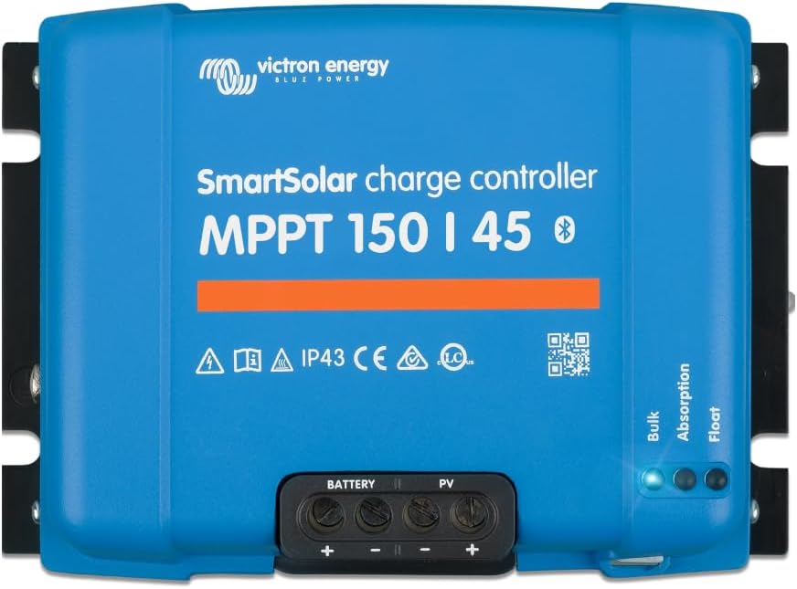 Controladores MPPT MPPT 150 V 45, control inteligente, Victron Energy