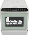 Lavavajillas, 6 L, 72 °C, 1100 W, con iluminación LED, para el dormitorio, Eieblek