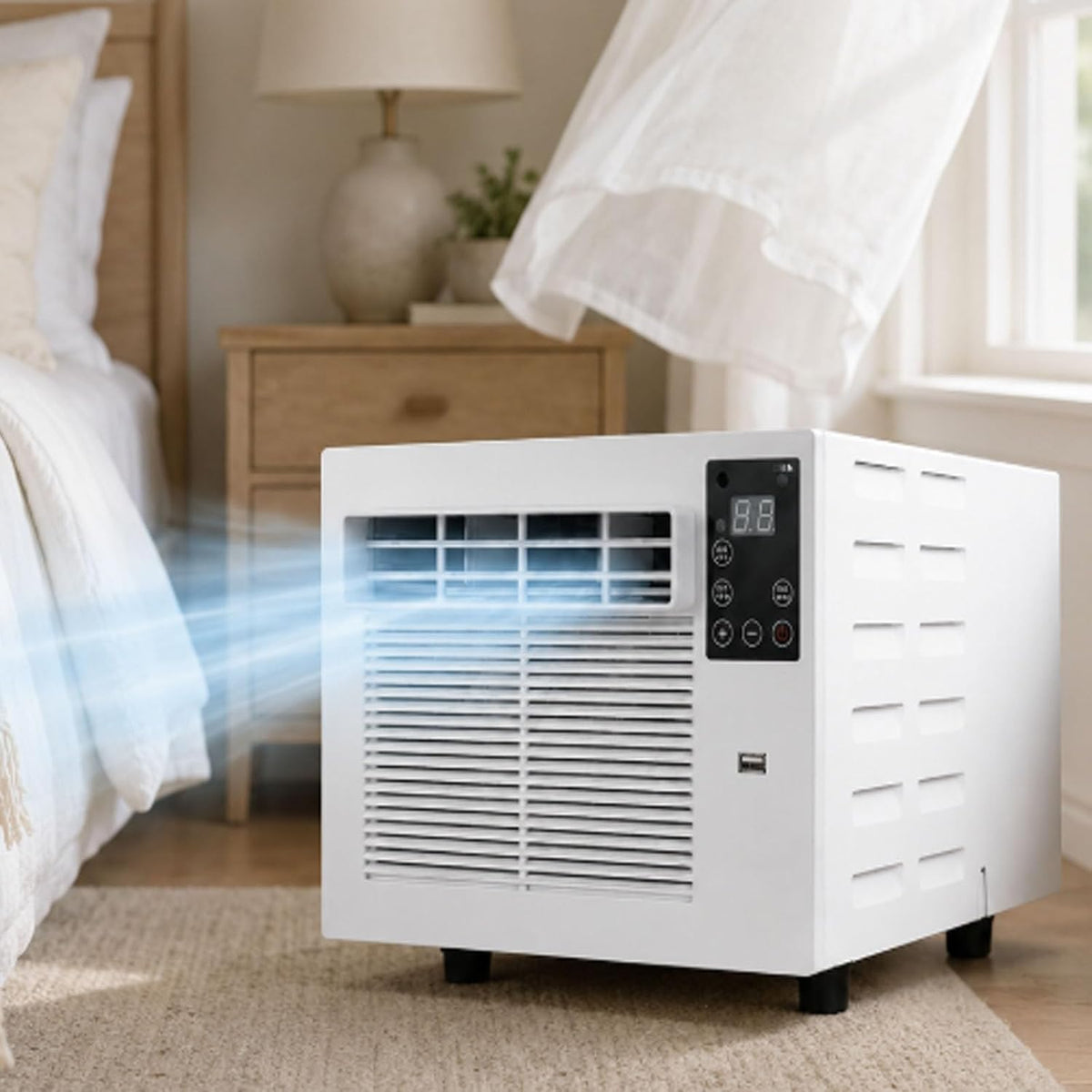 Aire acondicionado 1.2M, 280 W, 1876 Btu, smafoseedding