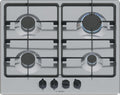 Bosch PGP6B5K60 placa de inducción, 60 cm, acero inoxidable, para la cocina